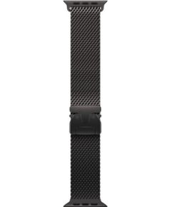 Apple Milanese Loop, 49 mm, Medium, black titanium - Watch band Smart pūlksteņu aksesuāri