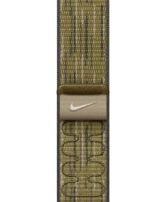 Apple Nike Sport Loop, 42mm, green/grey - Replacement band Smart-Watch aksesuāri