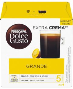 NesCafe Dolce Gusto Grande, 16 pcs - Coffee capsules Kafijas kapsulas, kafija
