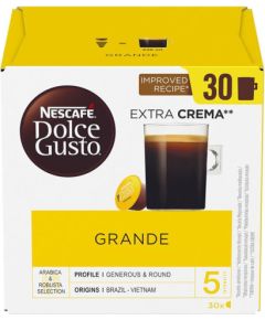 Nescafe Dolce Gusto Grande, 30 portions - Coffee capsules Kafijas kapsulas, kafija
