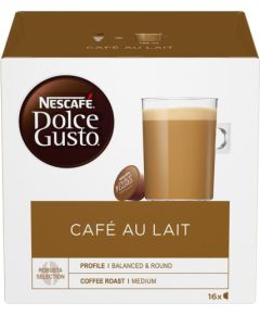 Nescafe Dolce Gusto Café Au Lait, 16 portions - Coffee capsule Kafijas kapsulas, kafija