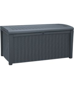 Keter Uzglabāšanas kaste Borneo Storage Box 416L pelēka Dārza šķūņi  un uzglabāšana