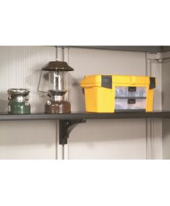 Keter Piederumu komplekts šķūnim ( 4 plaukti + 2 kronšteini ) Dārza šķūņi  un uzglabāšana