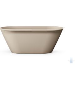 PAA Deco Rim Brīvi Stāvoša Akmens Masas Vanna Bēša Крупная бытовая техника