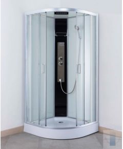 Roth Lucidus Round 900x900mm pusapaļa dušas kabīne Brillant Transparent Jaunumi Sadz. tehnika