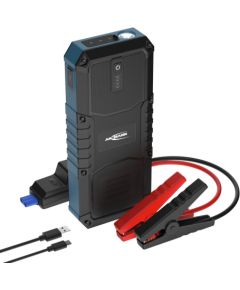 Powerbank / auto starteris 600A/2500A 59.2Wh IP65 USB-A/USB-C 15W Jump Starter 16.0 ANSMANN Power-банки