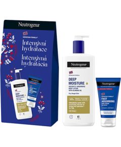 Neutrogena Deep Moisture Set - Dárková sada tělové péče Smaržas - NESAKĀRTOTS