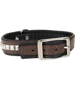 Karcher Obro�a dla psa, wz�r kostki, 25MM/56CM br�zowa Citas preces