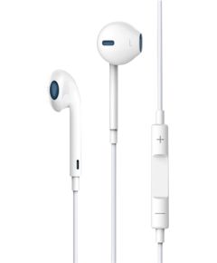 Проводные наушники Devia Smart jack 3,5 мм белый Наушники