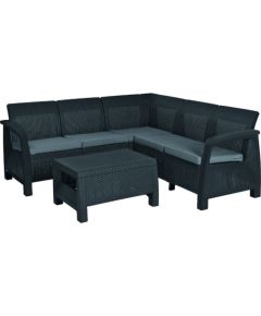 Keter Dārza mēbeļu komplekts Bahamas Relax Set pelēks Jaunumi -Dārzam