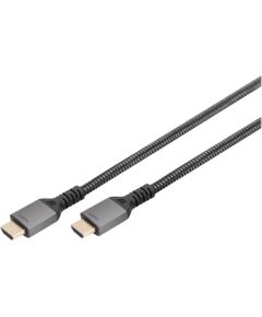 Digitus 8K HDMI Ultra High Speed Connection Cable DB-330200-020-S 2 m  Кабель HDMI