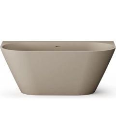 PAA Deco Wall Brīvi Stāvoša Akmens Masas Vanna Bēša Крупная бытовая техника