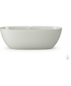 PAA Bella Brīvi Stāvoša Akmens Masas Vanna Gaiši Pelēka Jaunumi Sadz. tehnika