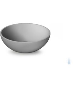 PAA Round Silk On Vannas Istabas Akmens Masas Apaļa Izlietne Matēta Pelēka Jaunumi Sadz. tehnika