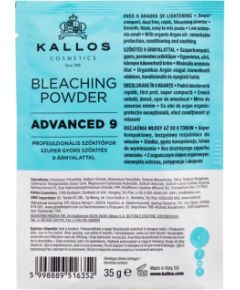 Kallos KJMN / Advanced 9 Bleaching Powder 35g Уход за волосами