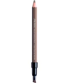 Shiseido, Natural, Double-Ended, Eyebrow Cream Pencil & Brush 2-In-1, BR 704, Ash Blond, 1.1 g *Tester Dekoratīvā kosmētika