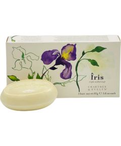 Set Trio, Crabtree & Evelyn, Iris, Hydrating, Soap Bar, 3 pcs, 85 g Жидкое мыло