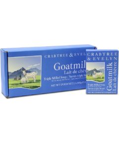 Set Trio, Crabtree & Evelyn, Goatmilk, Hydrating, Soap Bar, 3 pcs, 85 g Жидкое мыло