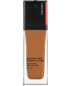 Shiseido, Synchro Skin Radiant Lifting, Oil Free, Cream Foundation, 440, Amber, SPF 30, 30 ml Sejas kopšana