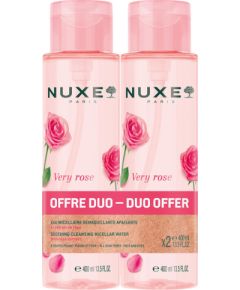 Set Duo, Nuxe, Very Rose, Cleansing & Soothing, Micellar Water, For Sensitive Skin, 2 pcs, 400 ml Уход за лицом