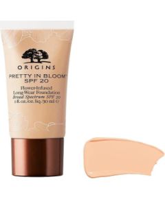 Origins, Pretty In Bloom, Long Wearing, Cream Foundation, 540, Medium Deep Golden Warm, SPF 20, 30 ml Sejas kopšana