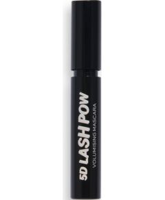 Makeup Revolution, 5D Lash Pow, Volumising, Mascara, Black, 12.2 ml Dekoratīvā kosmētika