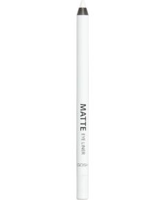 Gosh, Matte Eye Liner, Cream Pencil, Kohl Eyeliner, 001, Dover White, 1.2 g Kосметические средства