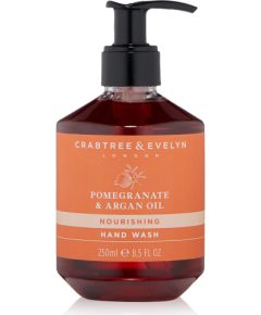 Crabtree & Evelyn, Pomegranate & Argan Oil, Nourishing, Liquid Soap, For Hands, 250 ml Жидкое мыло