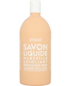 Compagnie De Provence, Marseille, Exfoliating, Liquid Soap, Refill, 1000 ml Жидкое мыло
