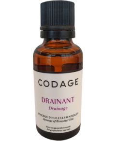 Codage, Synergy Of Essential, Draining, Body Oil, 30 ml Ķermeņa kosmētika