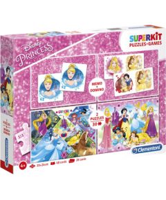 Clementoni, SuperKit, Disney Princess, Puzzle, For Girls, 4+ years, 2 x 30 + 48 + 28 pcs Puzles