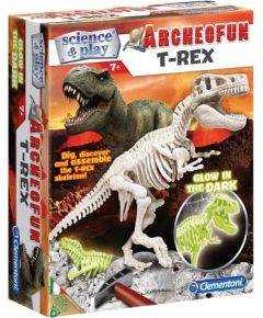 Clementoni, Science & Play, Archeofun T-Rex, Puzzle, 61243, For Boys, 7+ years Puzles
