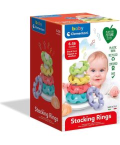 Clementoni, Play For Future Tower, Stacking Rings, Puzzle, Unisex, 6 - 36 months Puzles
