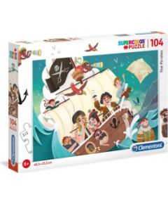 Clementoni, Pirates, Puzzle, Unisex, 6+ years, 104 pcs Пазлы