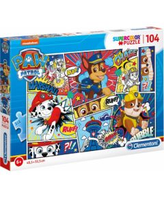 Clementoni, PAW Patrol, Puzzle, Unisex, 6+ years, 104 pcs Пазлы