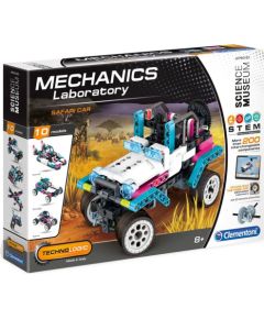 Clementoni, Mechanics Laboratory, Safari Car, Construction Set, For Boys, 8+ years, 200 pcs Konstruktori 