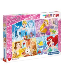 Clementoni, SuperColor, Disney Princess, Puzzle, 29294, For Girls, 7+ years, 180 pcs Пазлы