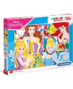 Clementoni, Disney Princess, Puzzle, For Girls, 6+ years, 104 pcs Пазлы