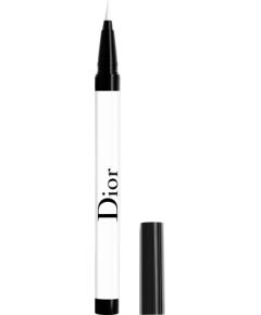 Christian Dior, Diorshow On Stage, Waterproof, Ultra-Flexible Felt Tip, Matte, Liquid Eyeliner, 001, White, 0.55 ml Dekoratīvā kosmētika