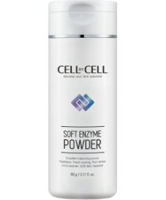 Cell By Cell, Soft Enzyme, Papaya Enzyme, Cleansing, Exfoliating Powder, 60 g Косметика для тела