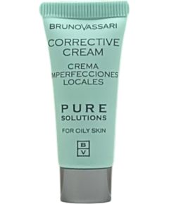 Bruno Vassari, Pure Solutions, Sulfur, Anti-Acnee, Night, Local Treatment Cream, For Acne Prone Skin, For Face, 5 ml *Sample Уход за лицом