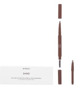 Byredo, All-In-One, Waterproof, Pencil, Eyebrow Cream Pencil & Brush 2-In-1, 01, Sand, 0.5 g Dekoratīvā kosmētika