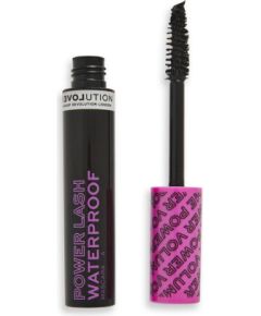 Makeup Revolution, Relove Power Lash, Vegan, Waterproof, Volume, Mascara, Black, 8 ml Kосметические средства