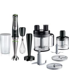 Braun MultiQuick 9 MQ 9187XLI 0.6 L Immersion blender 1200 W Black, Stainless steel Rokas blenderi - smalcinātāji