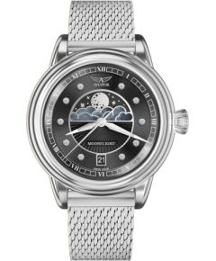 AVIATOR Douglas Moonflight Silver Diamonds Edition V.1.33.0.381.5 Rokas pulksteņi 