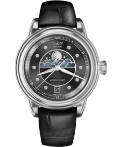 AVIATOR Douglas Moonflight Silver Diamonds Edition V.1.33.0.381.4 Rokas pulksteņi 