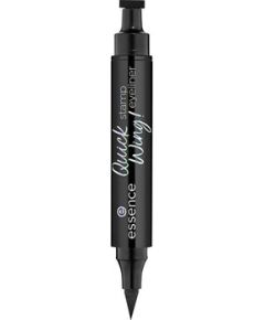 Essence Quick Wing! Stamp Eyeliner - Oční linky a razítko 2v1 3,5 ml 001 Smaržas - NESAKĀRTOTS