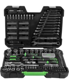 Sešstūra uzgriežņu atslēgu un sprūdrata komplekts, 232 gabali, JBM Наборы инструментов