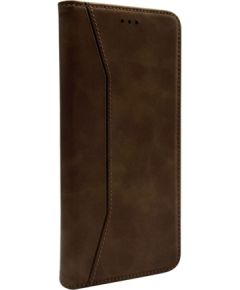 Evelatus Samsung  Galaxy A37 Book case Brown Neoriģinālie Maciņi