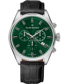 Claude Bernard Proud Heritage Chronograph 10254 3C VIN Rokas pulksteņi 